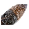 African Decorative Wooden Mask 30cm - Ethnic Chic Decoration