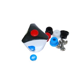 Boutt 3179517 CABS - Manopola per rubinetto in ABS con kit di installazione