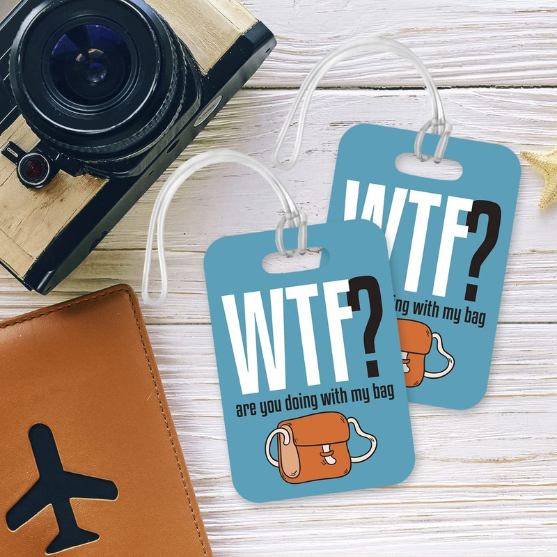 LT058 WTF? are You Doing with My Bag Novelty Funny