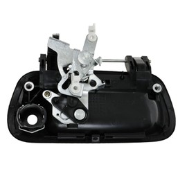 TRQ Tailgate Handle Black Compatible with 2000-2006 Toyota Tundra