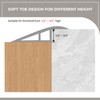 Door Threshold Ramp Floor Transition Strip 72 inch, 1/2'' ~