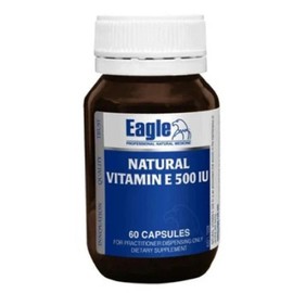 Eagle Natural Vitamin E 500iu 60c