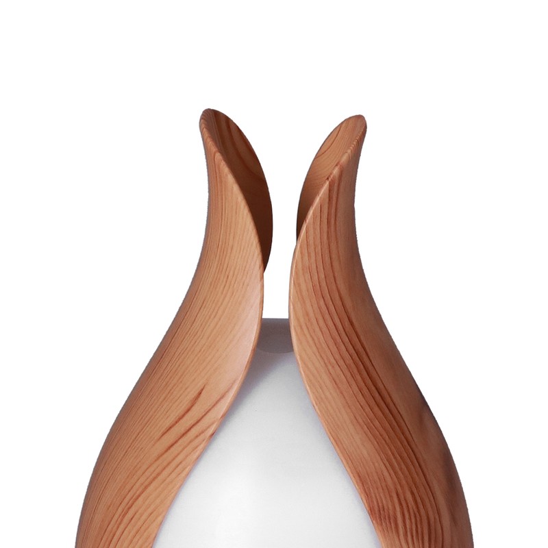 Aromatherapy Humidifier 200ml 100V to 240V Light Wood Grain Diffuser