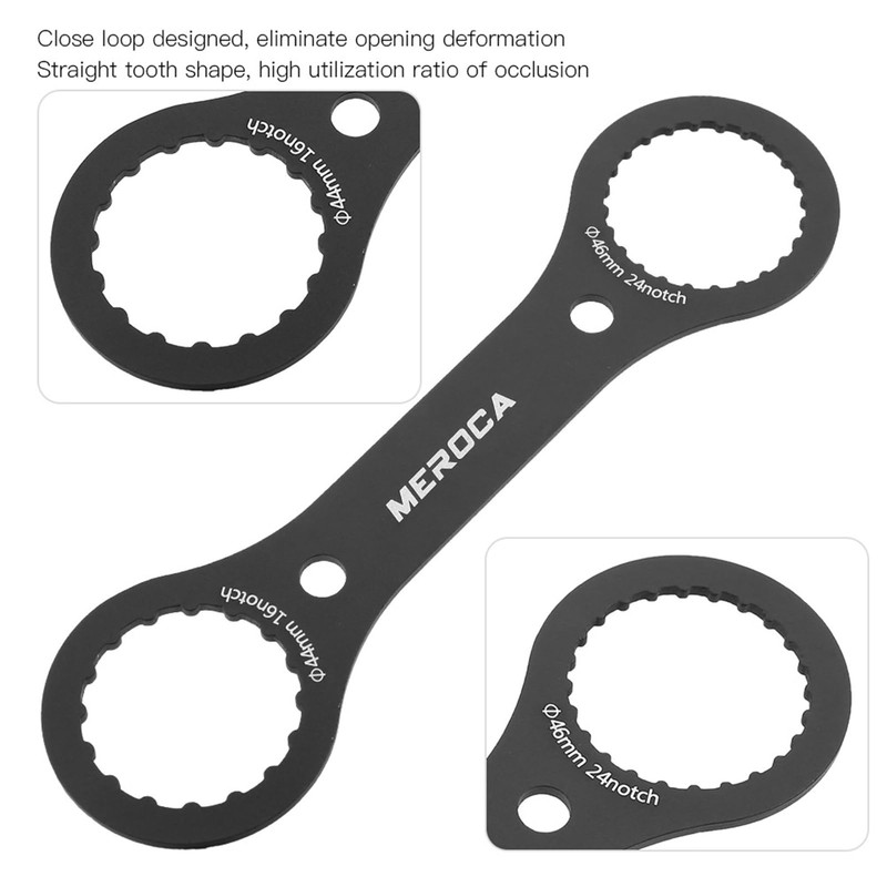 Ejoyous Mountain Bike Bottom Bracket Wrench Aluminum Alloy Tool, High