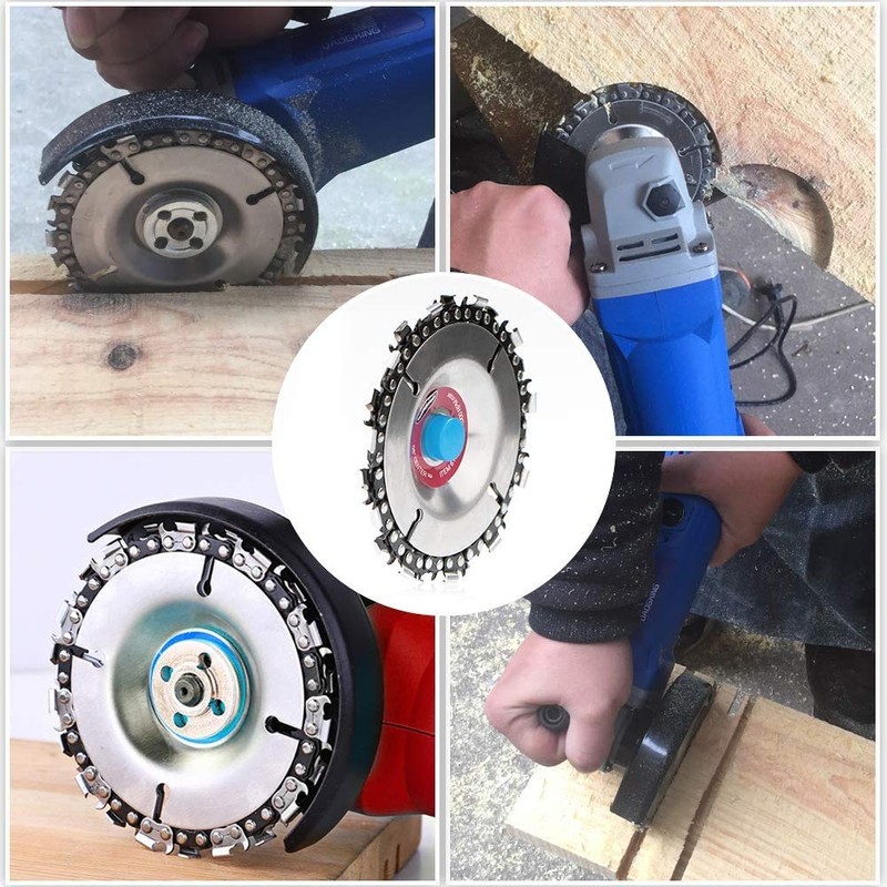 KEWAYO Grinder Cutter Chainsaw Grinder Disc Cutter 22 Tooth Carving