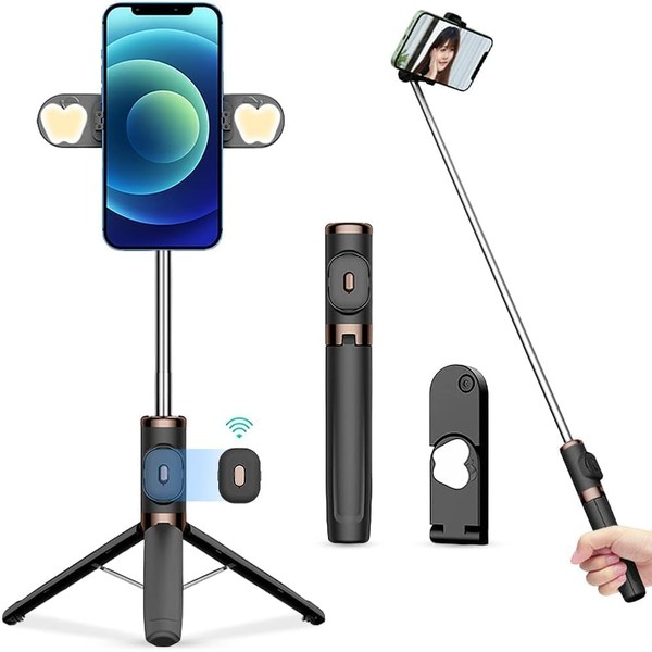 Selfie Stick, Mini and Stable Model, Smartphone Stand, Tripod, Compatible