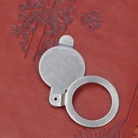 Operitacx 2pcs Cat Eye Cover for Home Cover Holes for Wood Door Heavy Duty Door Privacy Door Viewer Peephole Inside Door Viewer Lid Door Hole Cover Brass Peephole Plate Pearlescent