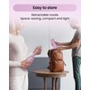 Portable Bidet for Travel & Camping - Manual Squeeze Handheld