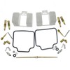 2-Pack Carburetor Carb Rebuild Repair Kits with Float Replacement for