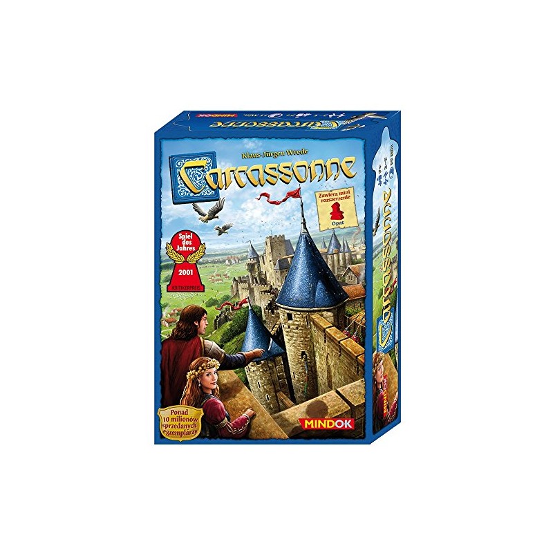 Carcassonne - gra planszowa podstawowa edycja [GRA]