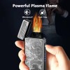 YOZWOO Electric Lighter Rechargeable, High Power Flame Arc Lighter, USB