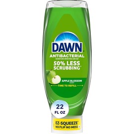 Dawn Ultra Antibacterial EZ-Squeeze Hand Soap, Apple Blossom, 22 Fl Oz