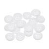 sourcing map 20pcs 28L Sewing Buttons 11/16"(18mm) Resin Round Flat