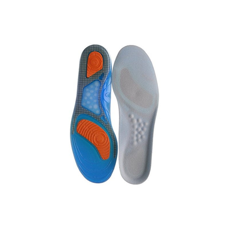 Kita NO,7940 Men's Shock Absorption, Antibacterial, Odor Resistant, Gel Insole,