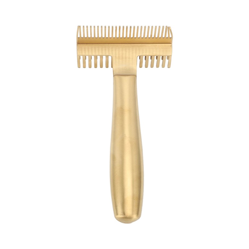 Dog Grooming Comb Multifunctional Remove Hair Thoroughly Hollow Core Handle