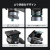 Upgraded SmallRig Tripod Video Head, 2-Way Head Fluid Head, Removable