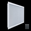 Fits 16x32 and 32x16 Duct Opening | Aluminum Eggcrate Return