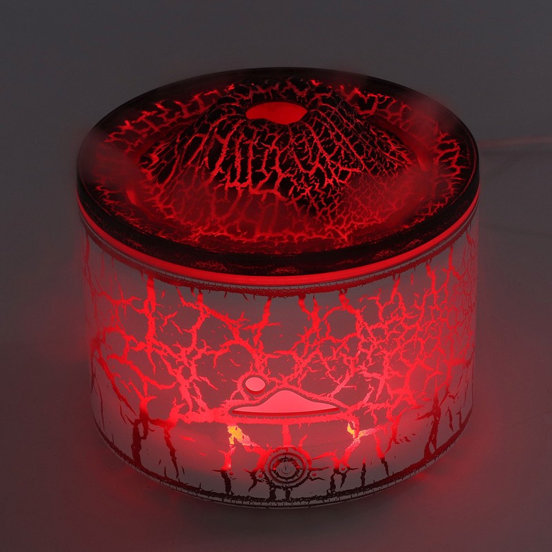 Volcano Essential Oil Diffuser 230ml Fine Mist Volcano Flame Aroma