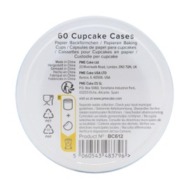 PME - Light Blue Paper Cupcake Cases - Pack of 60