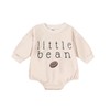 Gender Neutral Newborn Baby Boy Girl Fall Winter Clothes Long Sleeve Bubble Romper Onesie Unisex Infant Little Bean Outfit 0-3 Months