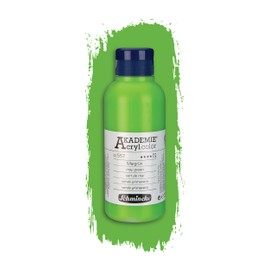 Schmincke Akademie Acrylic Colours - Bottle - 8.45floz, 557 May Green