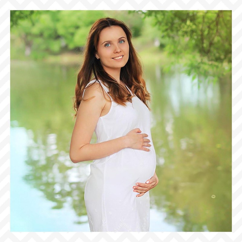 Valair Maternity Full Slip para Mujeres Embarazadas - Algodón/Lycra Superior,