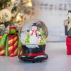 Snow Globe Christmas Water Globe Christmas Decoration Music Crystal Ball