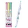 Zebra Stationery and Office Supply Highlighter Set for school, and desk organization, writing planning or paper accessory, Korean Import, and, Option 2