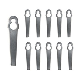 Metal Blade for Grass Trimmer, Pack of 10 ZoneYan Grass Trimmer Blades, Metal, Replacement Blades for Grass Trimmer Replacement Blade