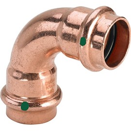Viega 291525 Elbow 90 Degrees 28 mm with SC-Contur 2416 Copper