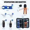 ECO-WORTHY Solar Crimper Tool Kit 13 PCS Solar Tools -