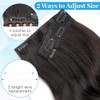 Extensiones de Cabello Natural Ondulado, Extensión de Liga