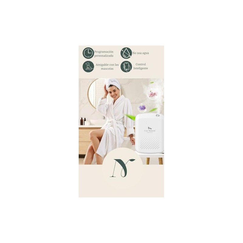 UVA NATURAL - Difusor de Aromas Profesional para Hogar o