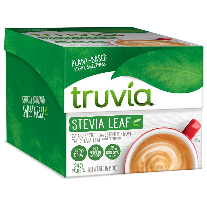 Truvia Truvia? Calorie-Free Sweetener Stevia Leaf Packets, 240 Count (16.9
