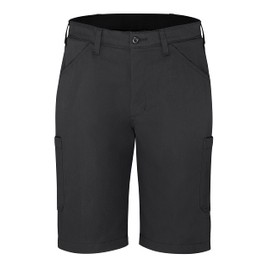 Red Kap Men's Pro Short with Mimix, Black, 34W