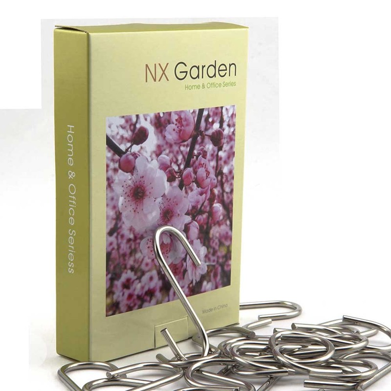 NXG 30 Pack 2.5 Inch Nickel Plated Stainless Steel S
