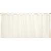 Noren Kobo 95238 Cafe Curtain, Natural, Simple, Lace, Plain, Small