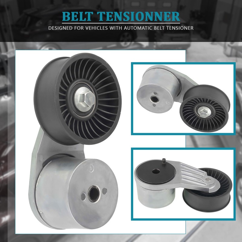 F4TZ6B209AA Belt Tensioner Pulley Assembly fit for Ford (1987-1992 Bronco/