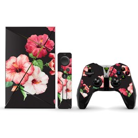 MightySkins Skin Compatible with NVIDIA Shield TV wrap Cover Sticker Skins Hibiscus