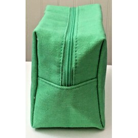 Origins NEW Origins Solid LIGHT GREEN  Canvas Makeup Cosmetic Travel Bag Case