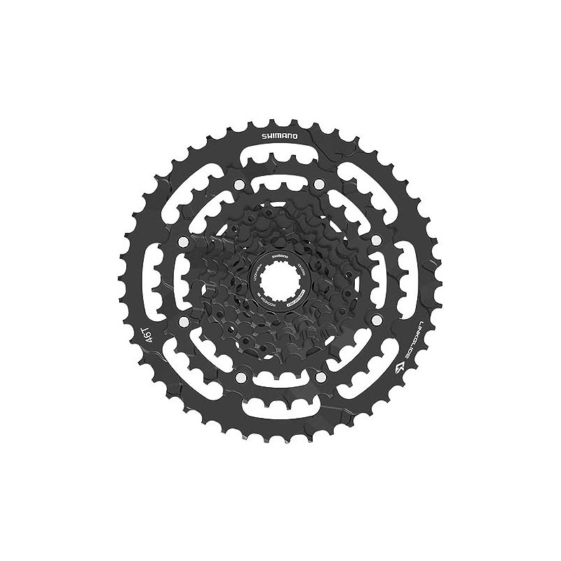Shimano Unisex Adult Cassette 9v 11-41 CS-LG300 Bicycle Cassettes and