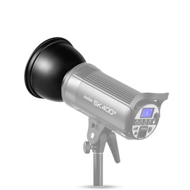 Godox Standard Reflector 7" Godox SL-60W SK400II MS200 MS300 DP400III DP600III Strobe Flash with Umbrella Hole Studio Monolight Reflector with Bowens Mount