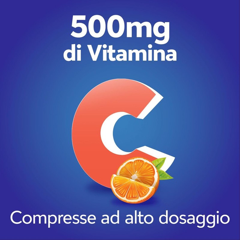 Cebion Vitamina C 500 mg Masticabile Arancia, Supporta il Sistema