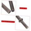 FELTECHELECTR Sturdy Air Rivet Hammers Set 2pcs Solid Hollow Rivet