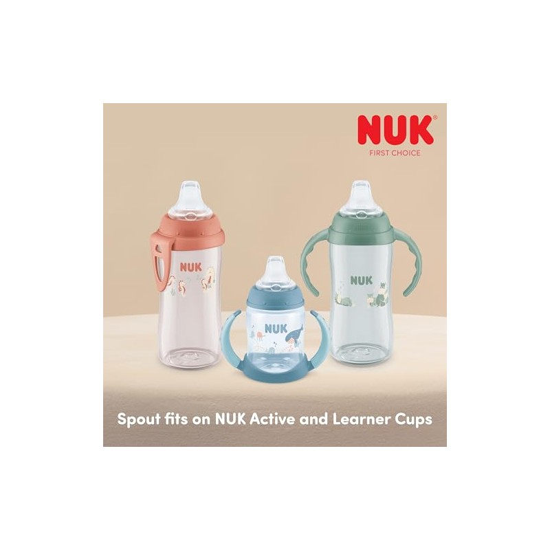 NUK - Boquilla de silicona de repuesto para todas las