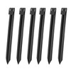 6Pcs Metal Landscape Edging Stakes, 10In Garden Stakes Landscape Anchoring