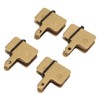 4 Pair Bike Brake Pads with Installation Tools Metal Reliable