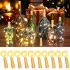 PChero Wine Bottle Cork Lights with Timer, 10 Pack 20