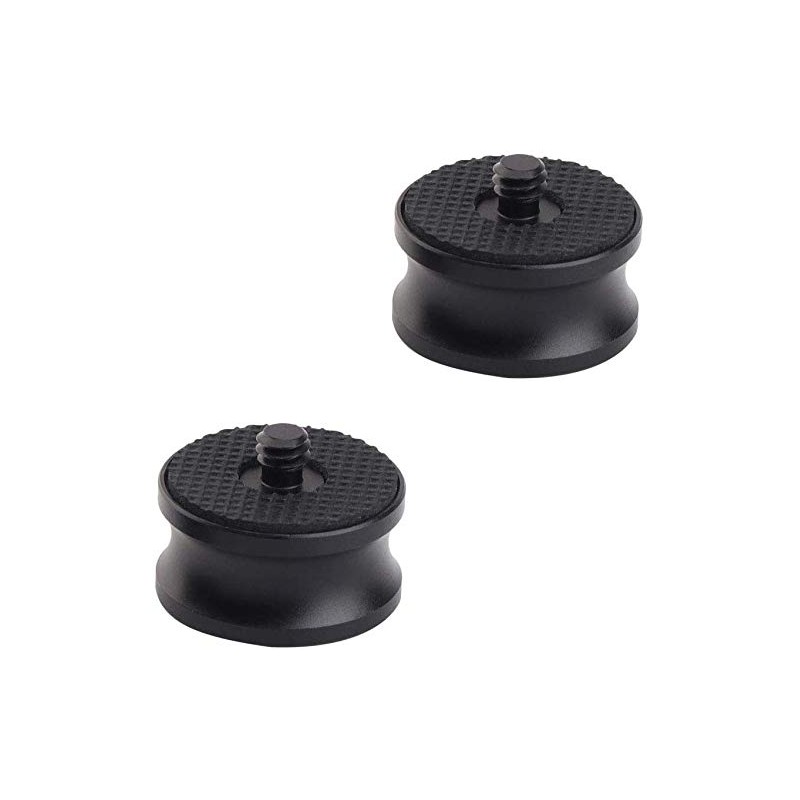 AORO Screw Adapter 1/4"-20 Male Convert 3/8"-16 Female 2pcs