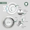 Vent Systems 6" Inch White Metal Adjustable Diffuser - Round